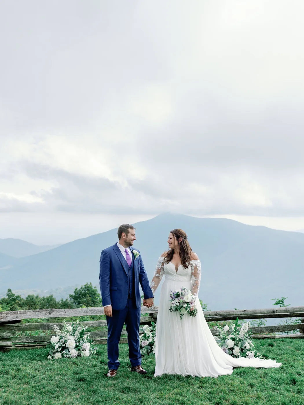 Customer-submitted wedding flower photo from The Knot review by Stephanie Matacia.