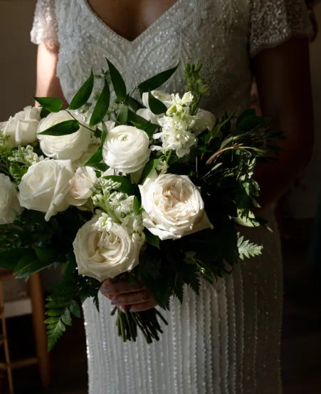 Customer-submitted wedding flower photo from The Knot review by Cassidy Runyan.
