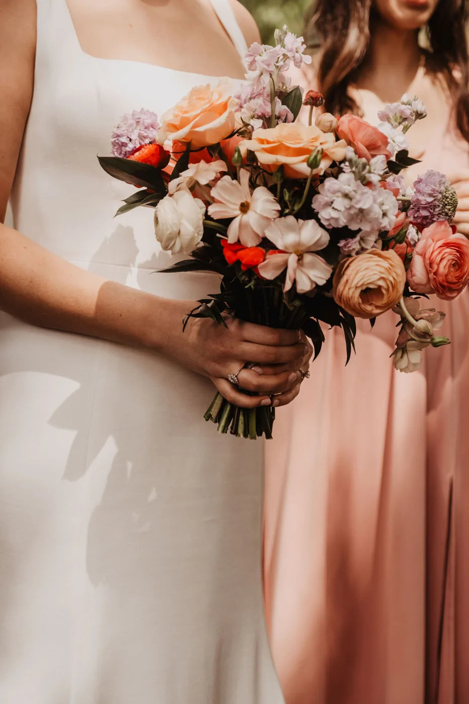 Customer-submitted wedding flower photo from The Knot review by Jordan Grice.