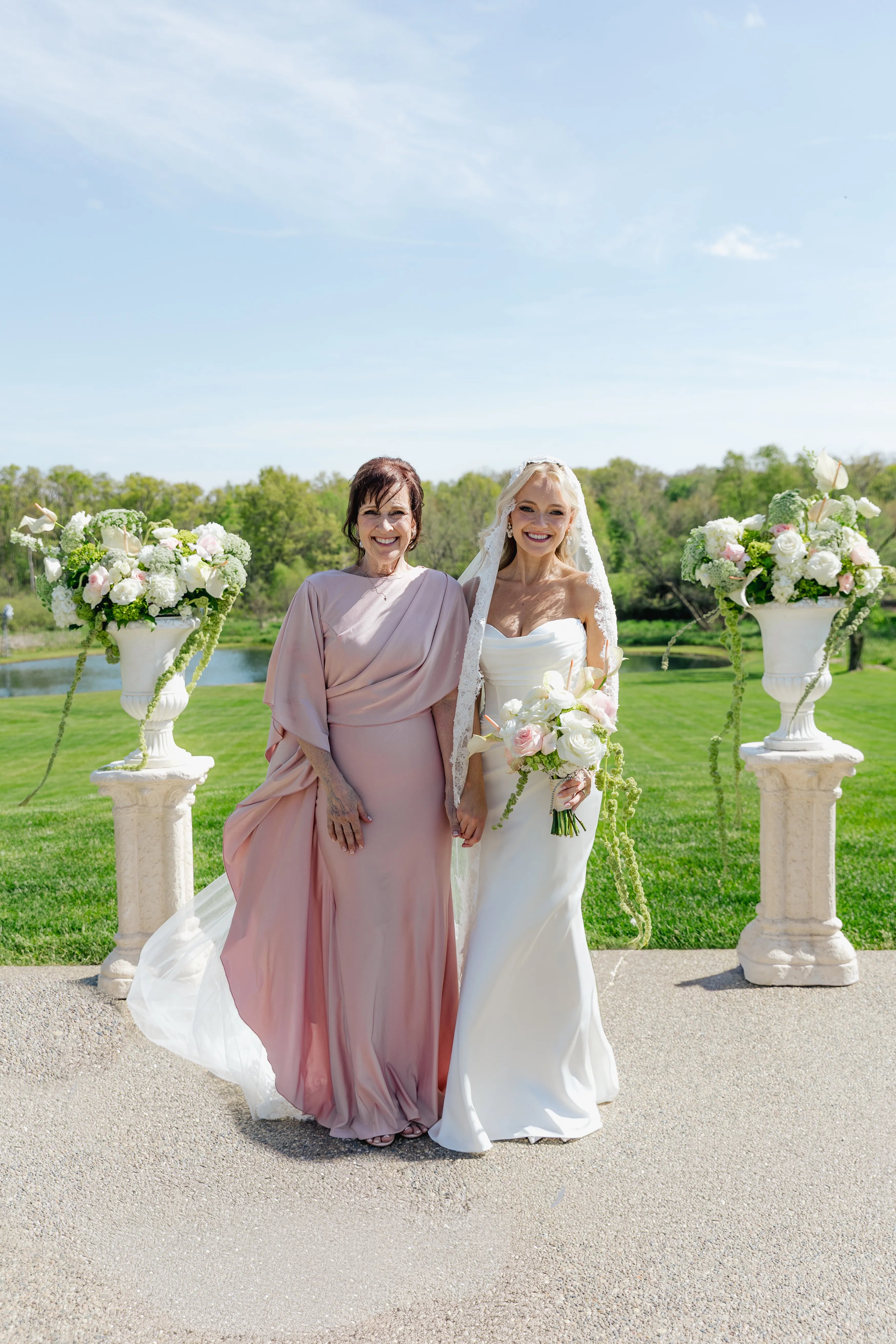 Customer-submitted wedding flower photo from The Knot review by Ashley A.