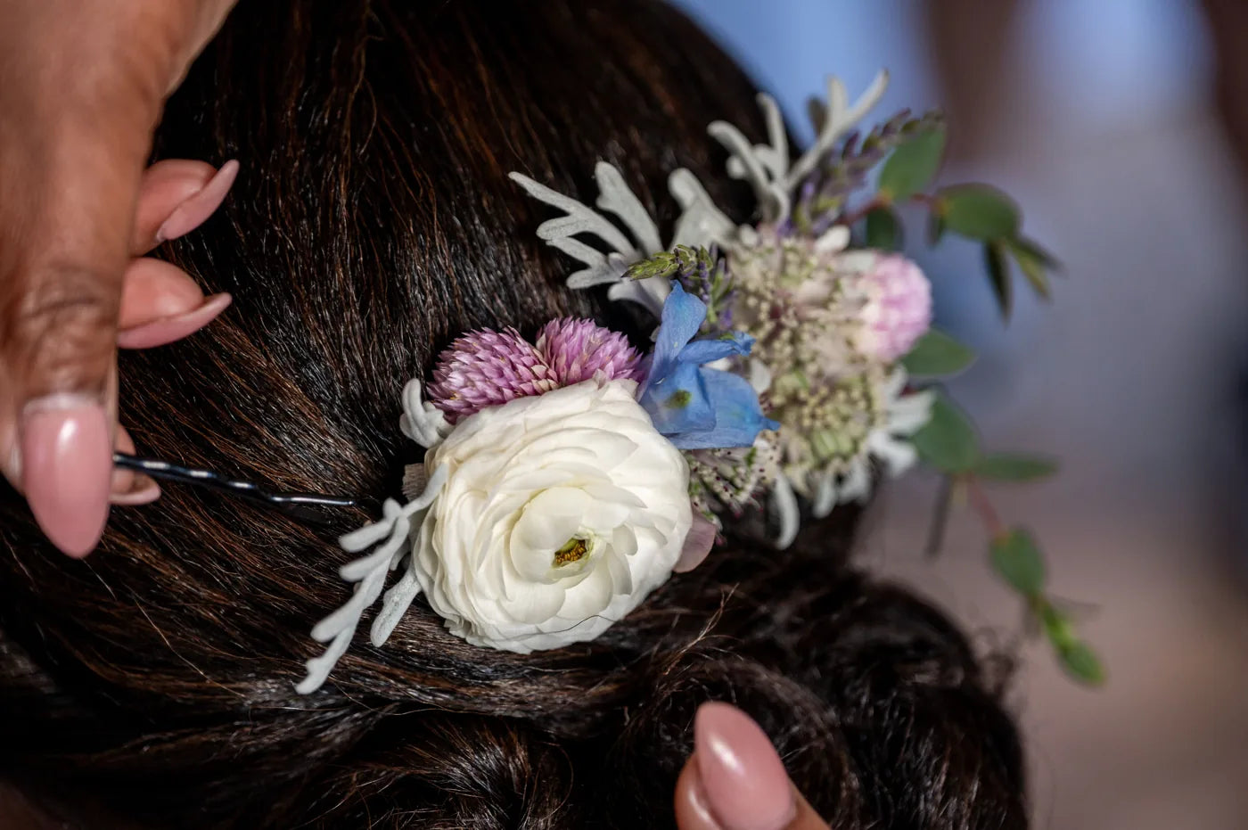 Customer-submitted wedding flower photo from The Knot review by Asia Cuffee.
