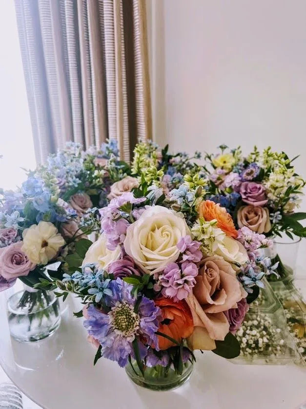 Customer-submitted wedding flower photo from The Knot review by Alexandra Florek.