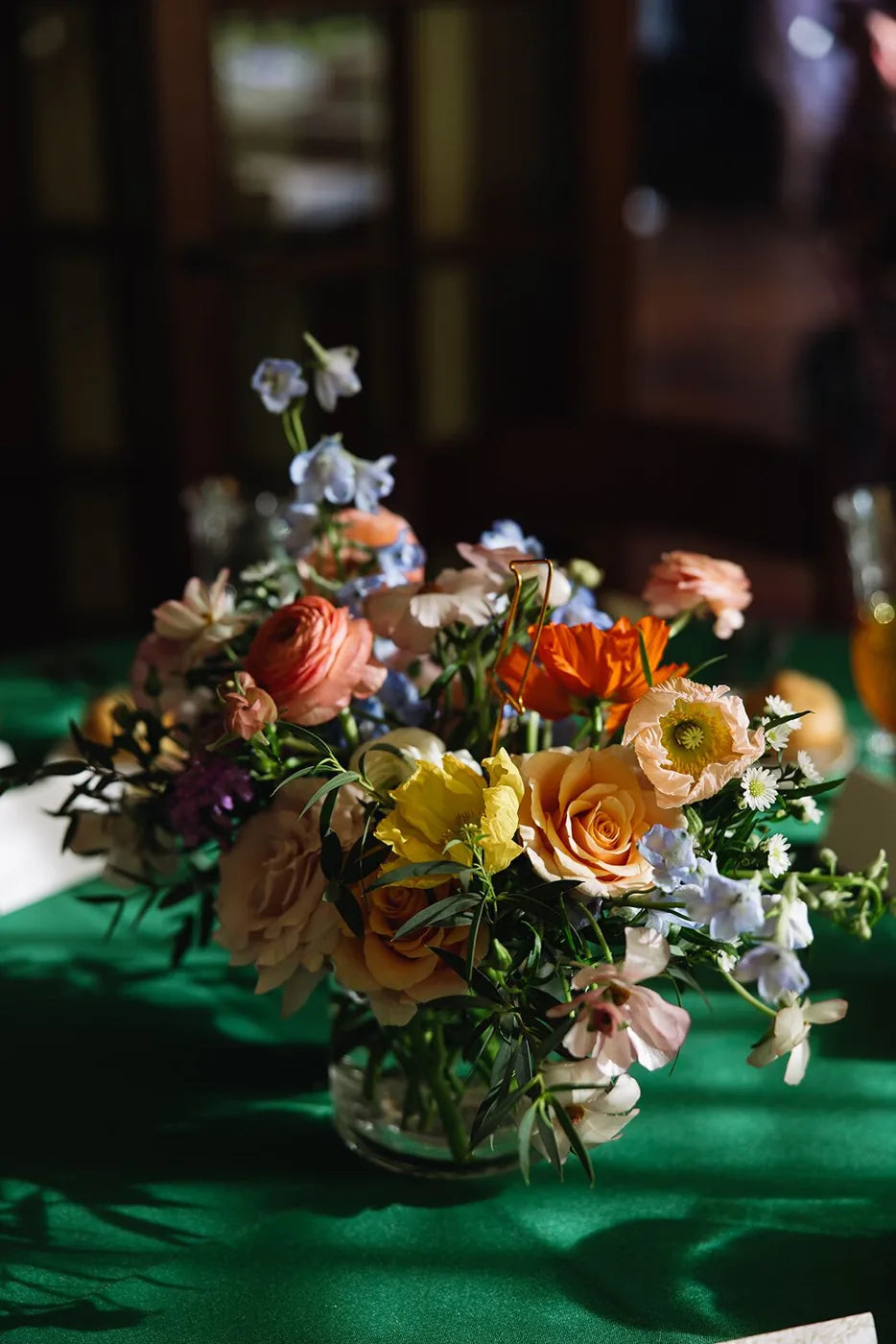 Customer-submitted wedding flower photo from The Knot review by Rachel Podowski.