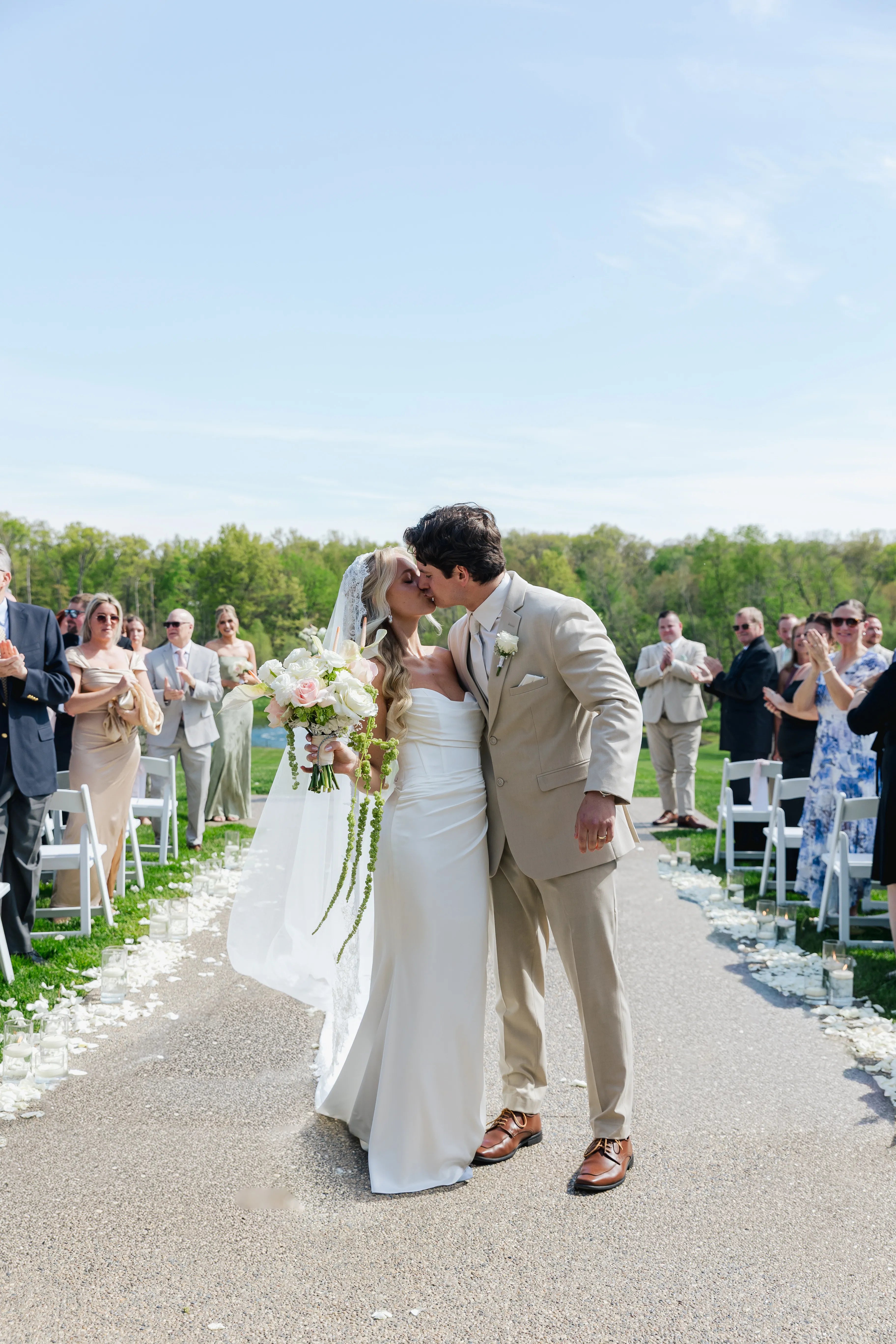 Customer-submitted wedding flower photo from The Knot review by Ashley A.