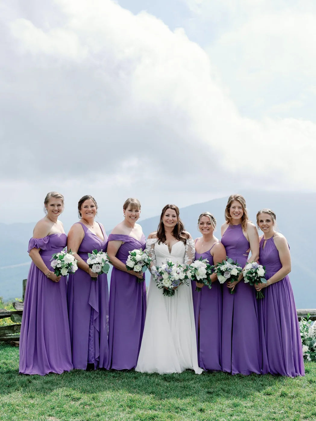 Customer-submitted wedding flower photo from The Knot review by Stephanie Matacia.