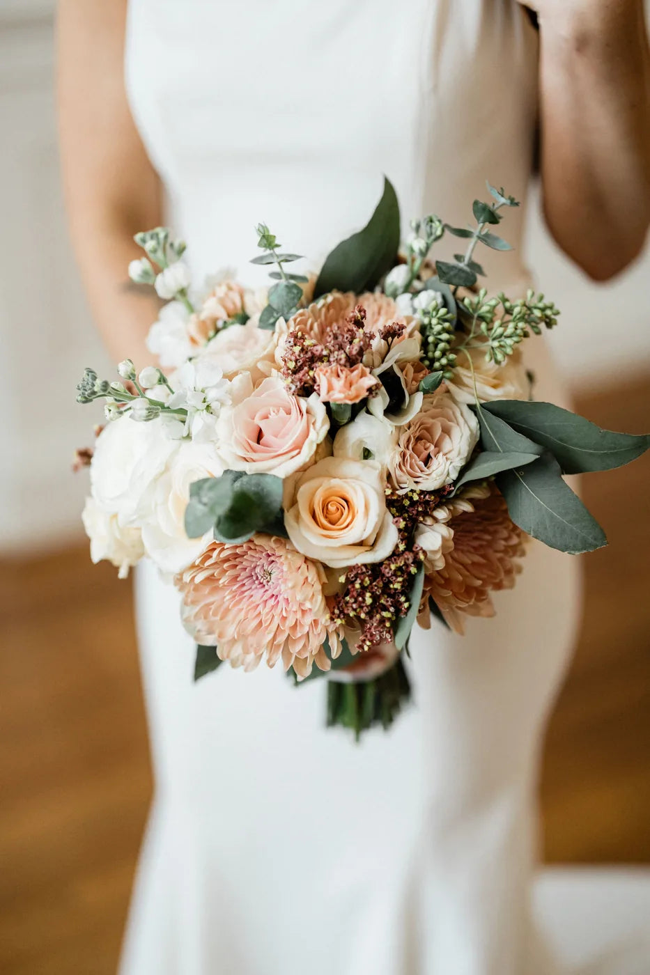 Customer-submitted wedding flower photo from The Knot review by Kristen W.