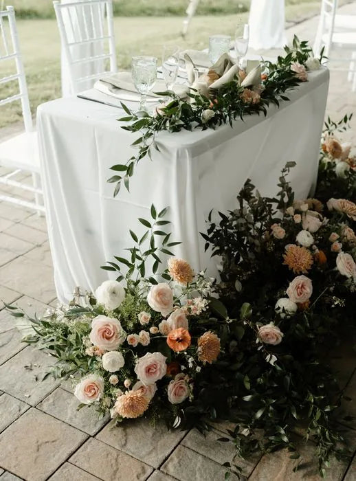 Customer-submitted wedding flower photo from WeddingWire review by Christopher.