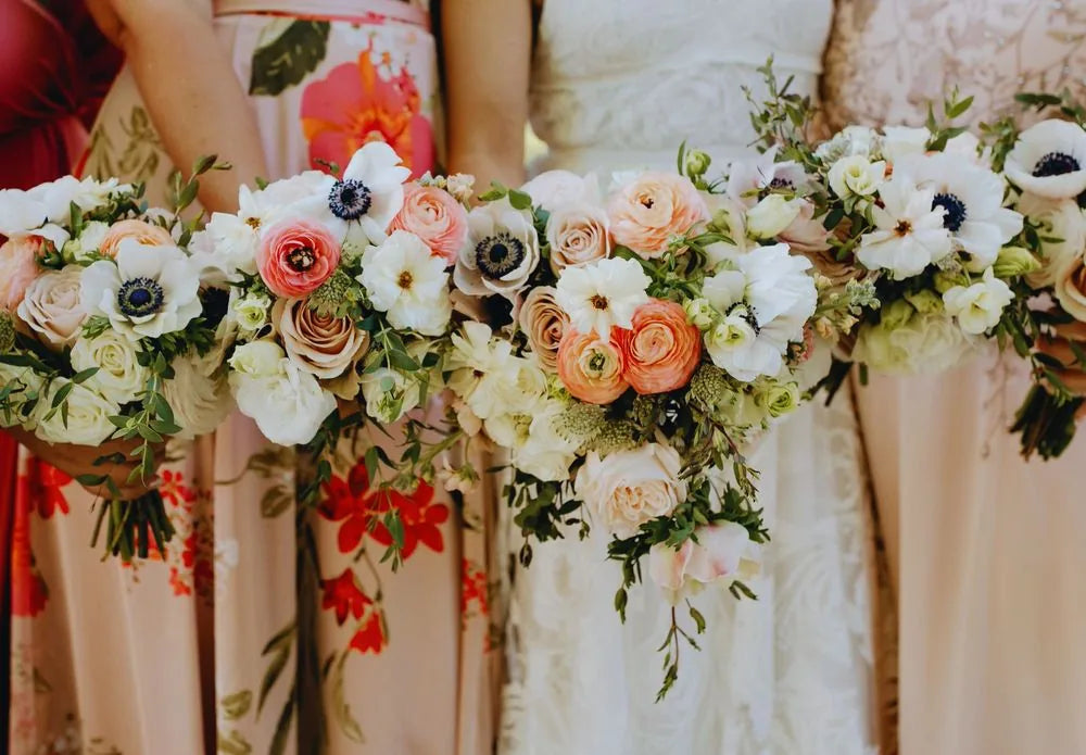 Customer-submitted wedding flower photo from WeddingWire review by Christina.