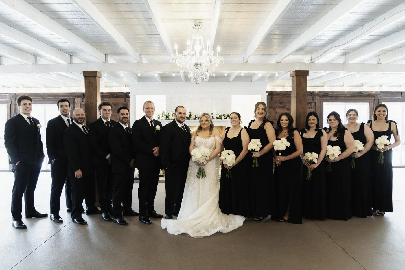 Customer-submitted wedding flower photo from Zola review by Gina D..